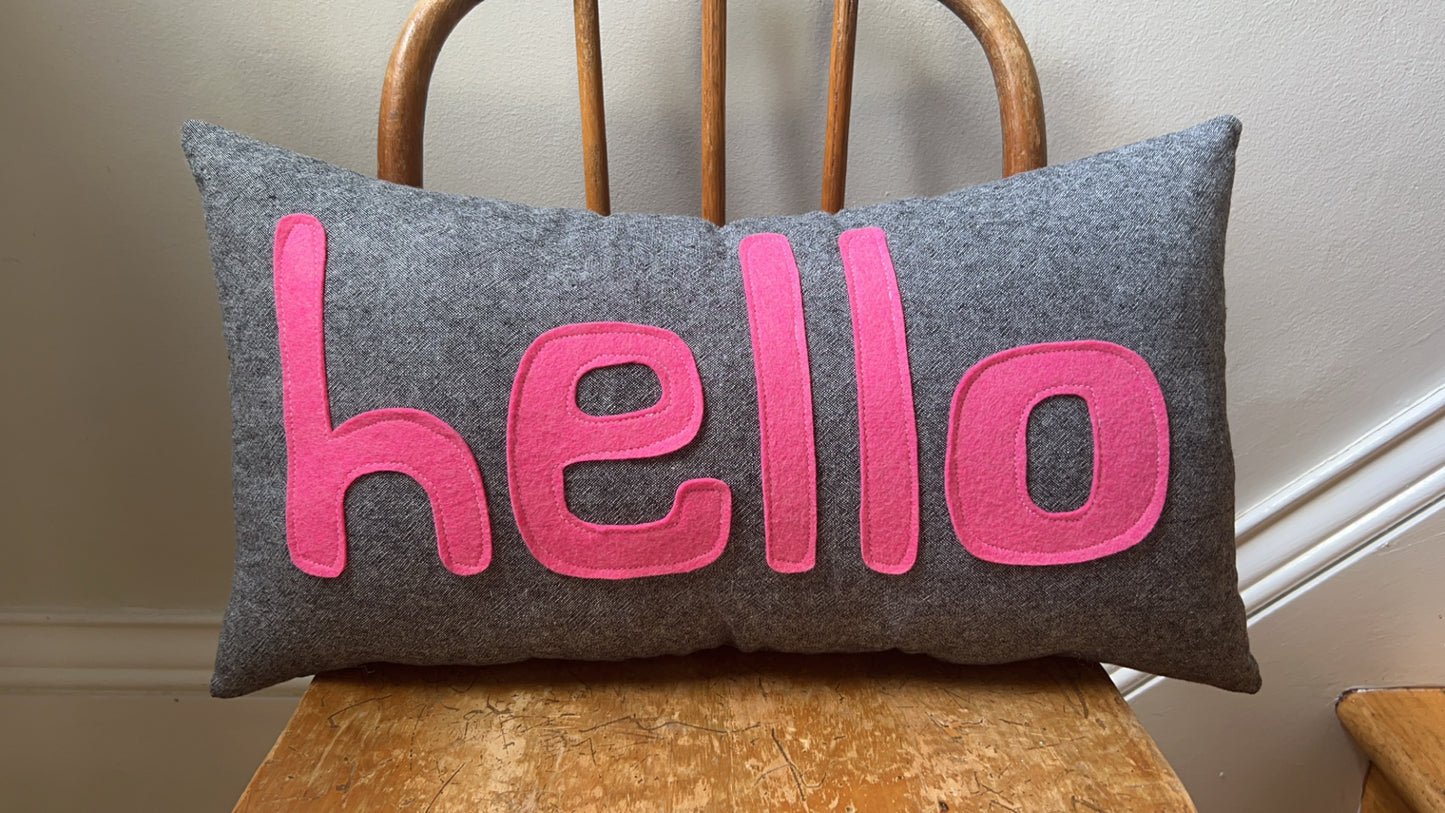 HELLO Pillow